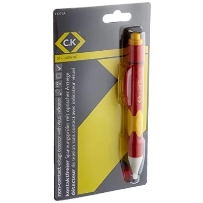 Image of C.K Non Contact Insulated Pocket Voltage Detector With Visual Indicator