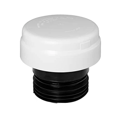 Image of Mcalpine VP100E WH White Ventapipe 100 Internal/External with dual fit synthetic rubber finger seal outlet for 4&quot;/110mm pipe