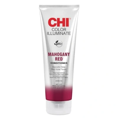 Image of CHI Ionic Color Illuminate Conditioner, Mahogany Red, Enhancing 251 ml