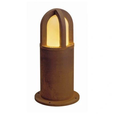 Image of SLV Rusty Cone 40 rust brown pillar light cm
