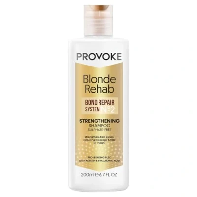 Image of PROVOKE Blonde Rehab Bond Repair N0&#039;2 Strengthening Shampoo 200ml