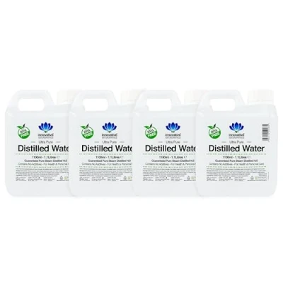 Image of Distilled Water 100% Pure Steam H2O 1100ml (4)