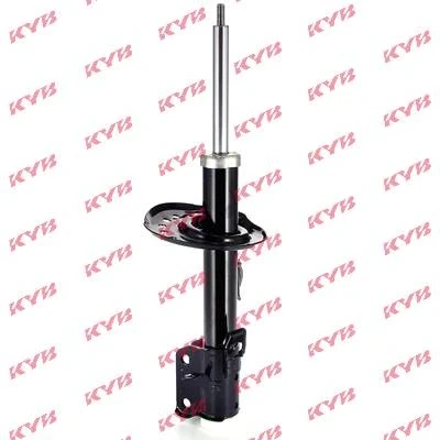 Image of 54302BA61A, 54302BA62A, E43021KC2A, E43023YV1A Shock absorber KYB Excel G 339754 Front Axle Right Gas Pressure Twin Tube Suspension Strut Top pin