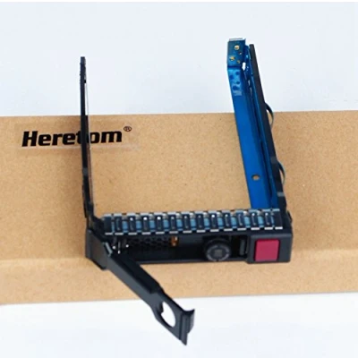Image of Heretom 2.5 inch 651687 001 651699 tray caddy for ProLiant G8 G9 Gen8 Gen9 DL380p DL388 DL360p DL160 ML350e ML310e SL250s and More