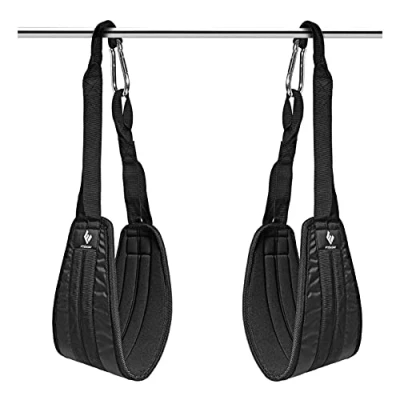 Image of FitEngine abdominal training loops with carabiner hook, arm for training, relieve arms and shoulders, door bar, gym bar etc. Maximum load 150 kg