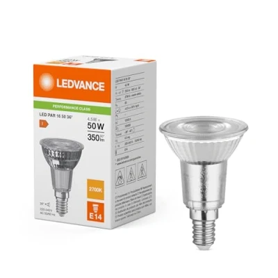 Image of LEDVANCE LED Spot E14 PAR16 5W 350lm 827 Extra Warm White Replaces 50W
