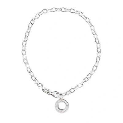 Image of Thomas Sabo Women Charm Anklet Club 925 Sterling Silver X0034 001 12