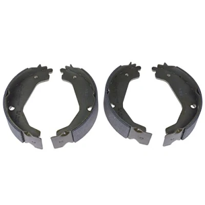 Image of 58321H1040, 58350H1A40 Handbrake Shoes BLUE PRINT ADG04173 Rear Axle