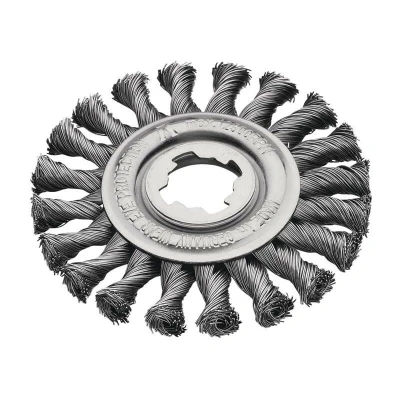 Image of Lessmann X Lock Knot Wheel Brush 125mm Non Spark