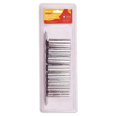 Image of Amtech I6600 9 Piece 1/2 Metric deep Socket Set