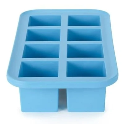 Image of Lakeland Giant Ice Cube Tray, Blue Makes 8 Large Cubes
