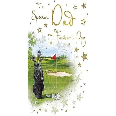 Image of Piccadilly Greetings Traditional Father&#039;s Day Card Dad 9 x 6 inches Regal Publishing, (C88388)