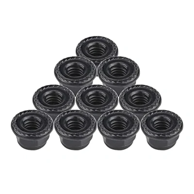 Image of 10Pcs Lock Nut, 1/10 RC CNC Metal 8mm Nuts for Car Model Axial Parts