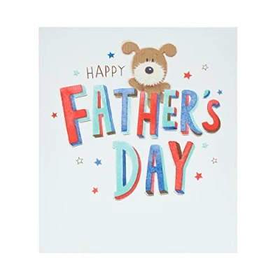 Image of UK Greetings Father&#039;s Day Card for Him Lots Of Woof Design