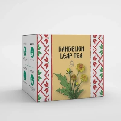 Image of Dandelion Leaf Tea by Amelia Rose 50 bags 100% Pure Bulgarian