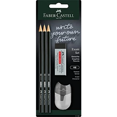 Image of Faber Castell Graphite pencil 1111 Exam set