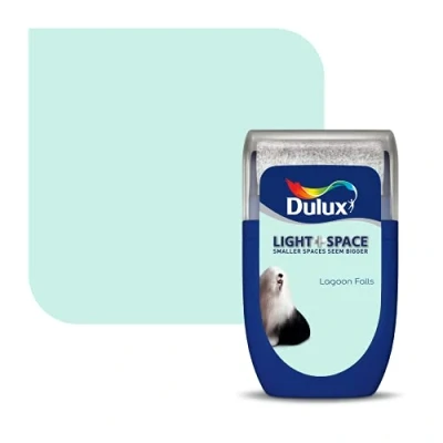 Image of Dulux Light &amp; Space Tester Paint, Lagoon Falls, 30 ml