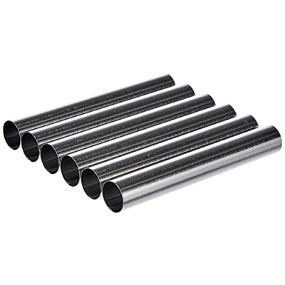 Image of Ibili Cream Roll Mould (6/Blister), Aluminium, Metallic, 30 x 2 14 cm