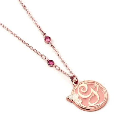 Image of WICKED Glinda Logo Necklace Rose Gold