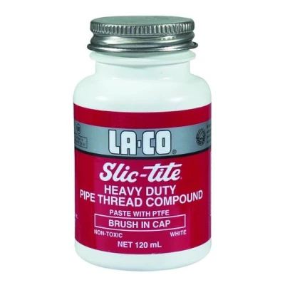 Image of LA CO Slic Tite with PTFE Heavy Duty Pipe Thread Compound 120ml 42008