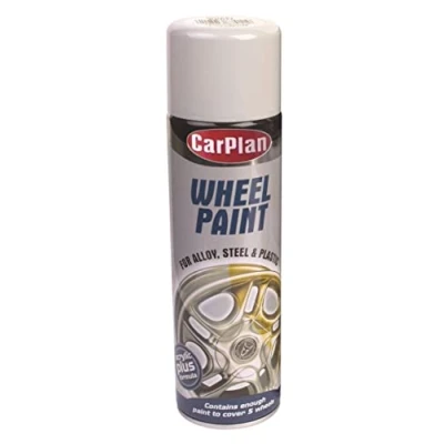 Image of CarPlan Wheel Paint Bright Silver 500ml