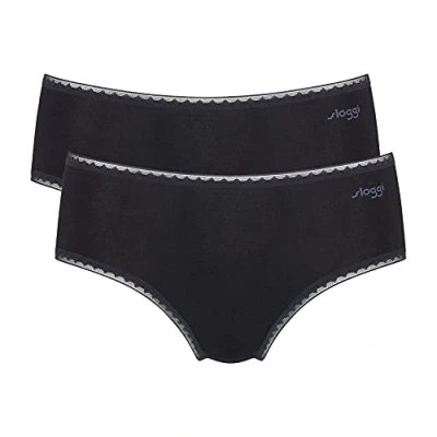 Image of Sloggi Briefs, Women&#039;s, Size: XS, Schwarz