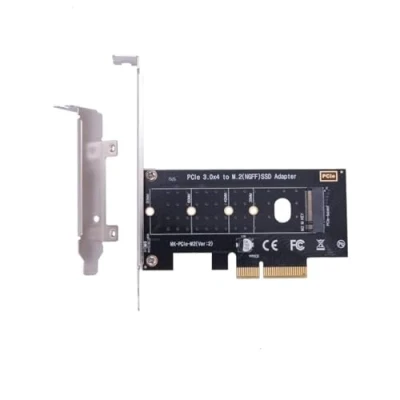 Image of HighZer0 Electronics M.2 NVMe SSD NGFF to PCIe x4 Adapter M Key Interface Card Support PCI e Express 3.0 2230 2280 Size M2 (M.2 x4)