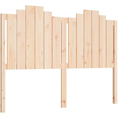Image of vidaXL Bed Headboard 141x4x110 cm Solid Wood Pine