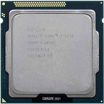 Image of Intel CM8063701211600 Core i7 3770 3.4GHz Socket H2 LGA1155 Processor SR0PK (Refurbished)