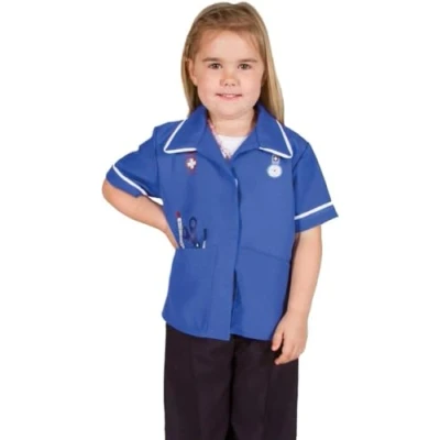 Image of PRETEND TO BEE Modern Nurse Fancy Dress Costume for Kids, 5 7 Years
