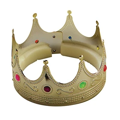 Image of King Crown Gold with jewels