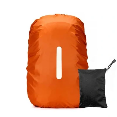 Image of LICQIC Waterproof Rain Cover for Backpack, Reflective Rucksack Outdoor, Hiking, Camping, Traveling, Cycling