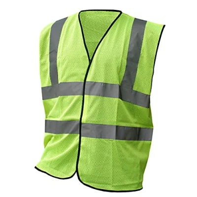 Image of Hivis Mesh Vest Saturn Yellow 4XL