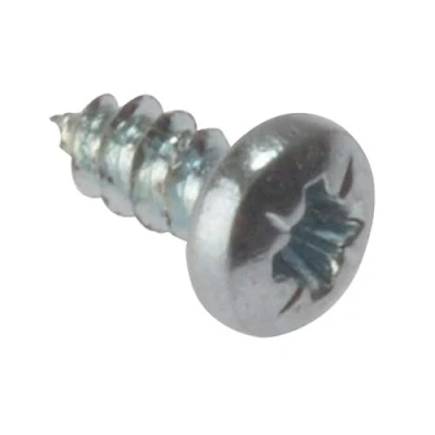Image of ForgeFix Self Tapping Screws Pan Head 1/2&quot; x 6 Zinc Plated Box 200