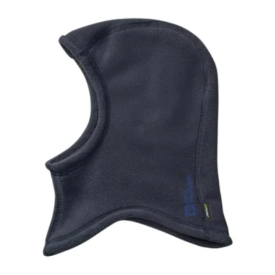 Image of Jack Wolfskin Unisex Kid&#039;s Fleece Balaclava, Night Blue, M