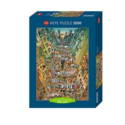 Image of Heye 29820 Puzzles 2000 pc Protest Degano,White,Large