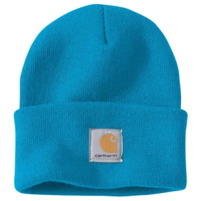 Image of Carhartt Men&#039;s Knit Cuffed Beanie, Atomic Blue, One Size
