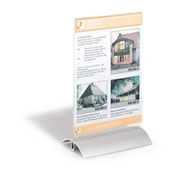 Image of Durable Table Display PRESENTER A5 Clear