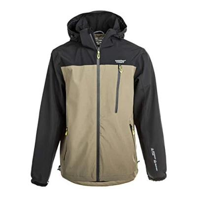 Image of Weather Report Delton W PRO15000 Men&#039;s Functional Jacket with Environmentally Friendly Coating (PFC Free) Black Small