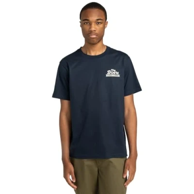 Image of Element T Shirt Timber Carry SS Young Mens Blue XL