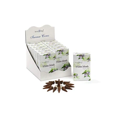 Image of Stamford White Musk Incense Cones, 15 Cones x 12 Packs