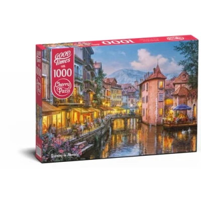Image of CherryPazzi Puzzle 1000 pièces : Soirée à Annecy