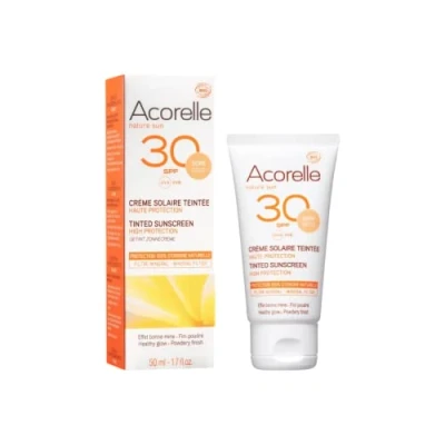 Image of Acorelle Tinted Sunscreen SPF 30 Gold NEW