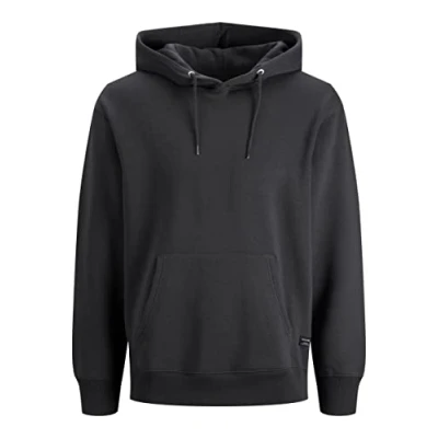 Image of JACK &amp; JONES Men&#039;s JJESOFT Sweat Hood, Asphalt/REG, S