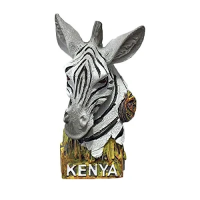 Image of Wedare 3D Kenya Africa Refrigerator Magnet Tourist Travel Souvenirs Fridge Home and Kitchen Decoration Collection Sticker