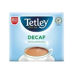 Image of Tetley Decaffeinated Tea Bag (80 Pack) 5012X