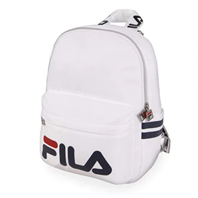 Image of Fila Backpack, Black, White, 12&quot;, Backpack