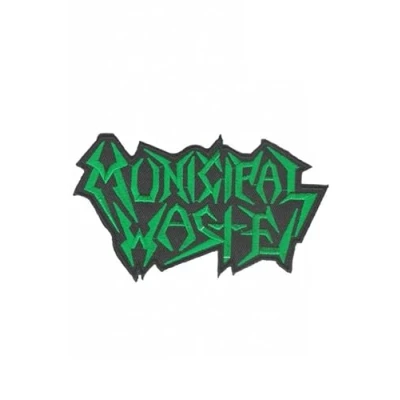 Image of Municipal Waste Patch Iron on Clothing T Shirt Cap Vest Jacket Denim Jean Coat Decorate DIY Custom Handmade Hobby Gift Craft Enjoy