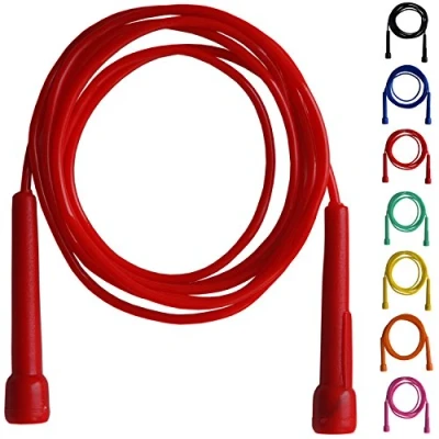 Image of Farabi Sports Skipping Rope Jump Fitness Gym Boxing Training Jumping (Red)