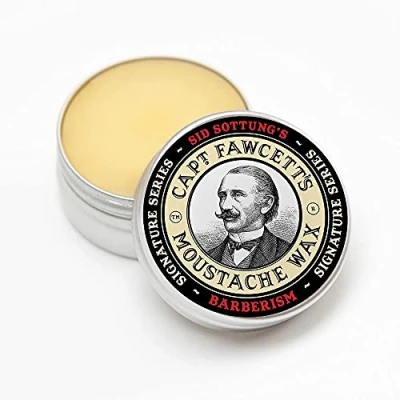 Image of Captain Fawcett Barberism Moustache Wax 15ml